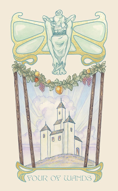 Ethereal Visions: Illuminated Tarot