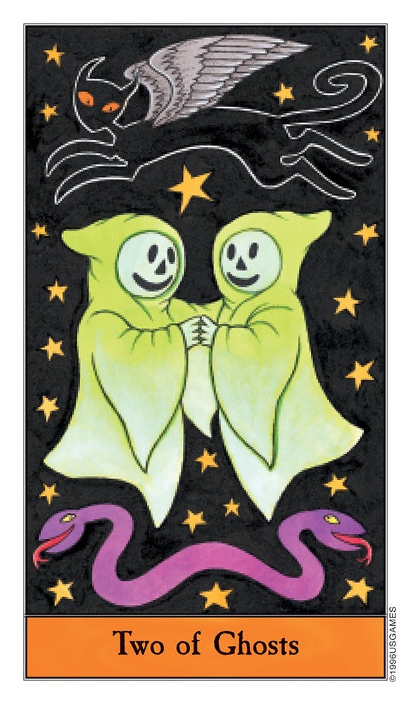 Halloween Tarot in a tin
