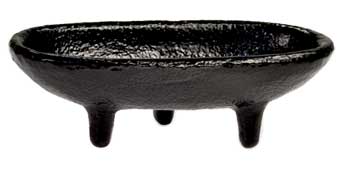 Iron smudge/ incense burner