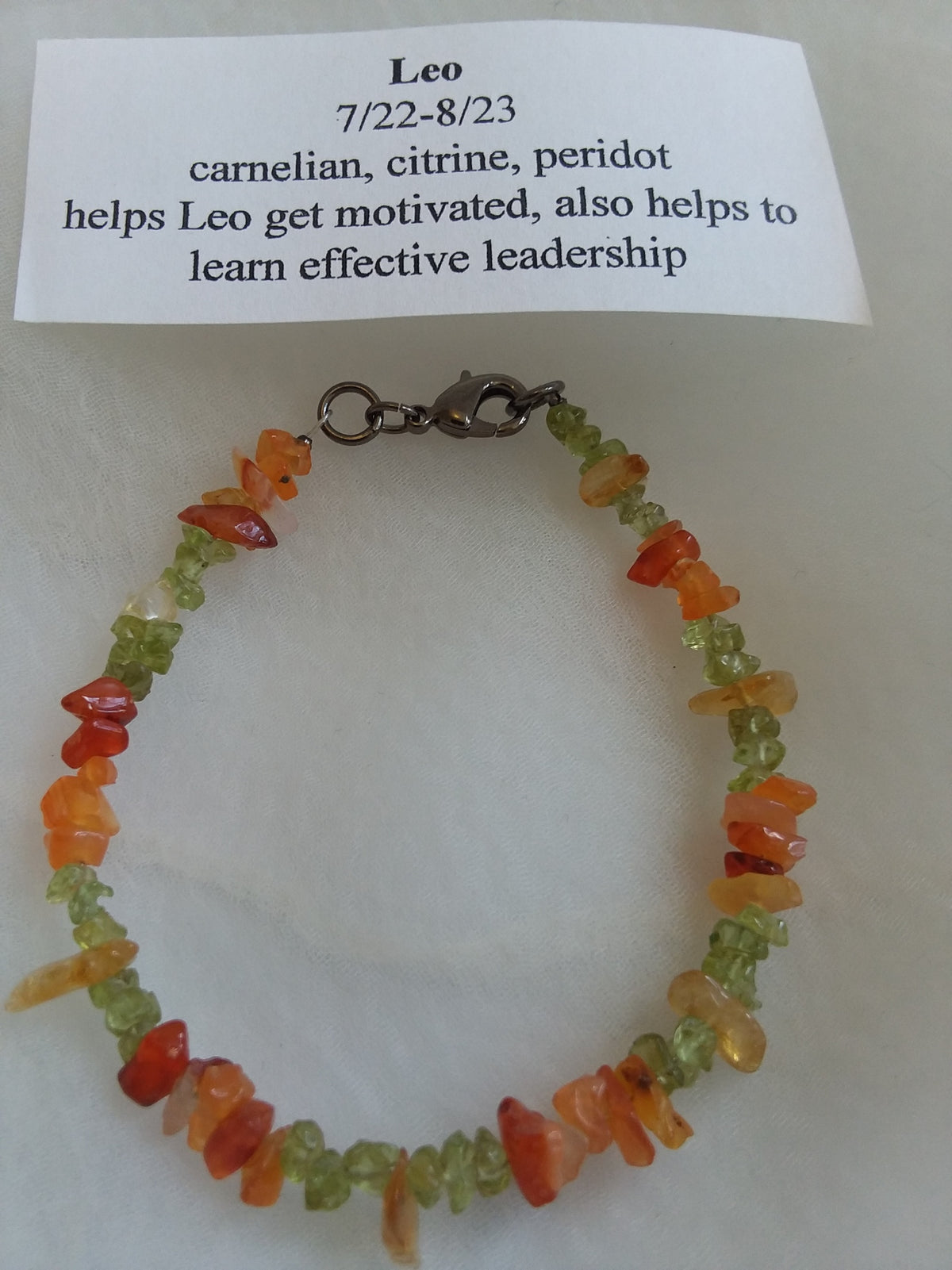 Leo Bracelet