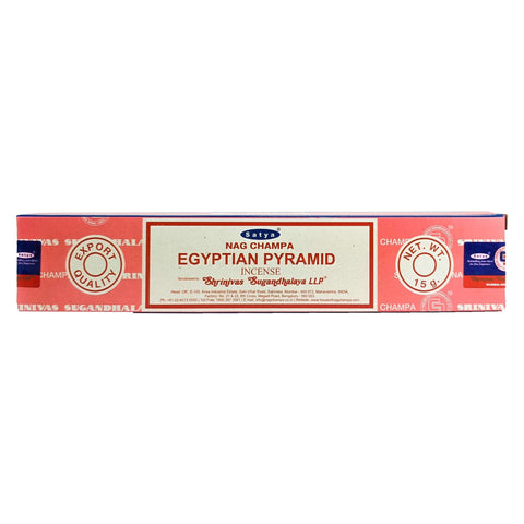 Egyptian Pyramid Satya Nag Champa Incense Sticks