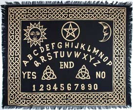 Ouija Board Altar Cloth