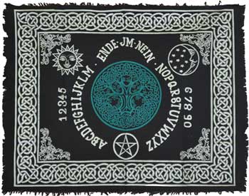 Tree of Life Ouija Board Altar Cloth