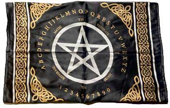 Pentagram Pendulum Altar Cloth