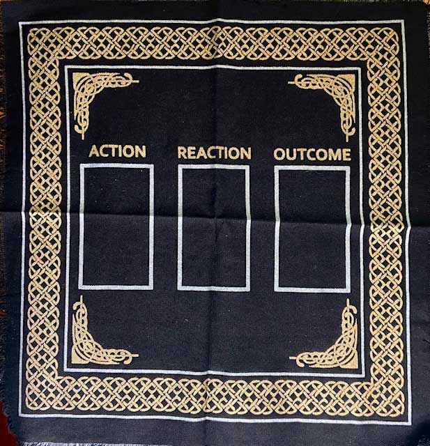 Tarot Card Altar Cloth