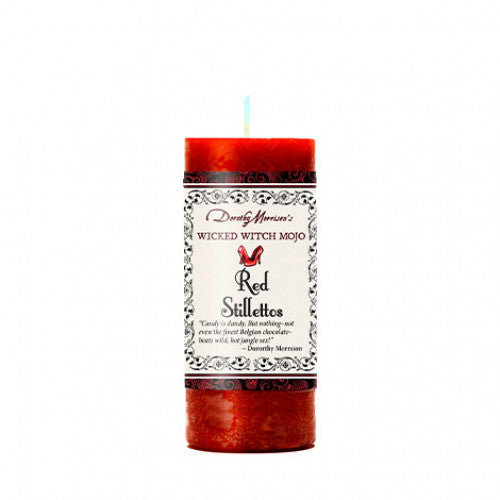 Red Stilettos candle