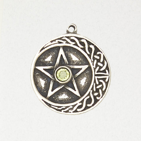 Pentacle with Accent Stone