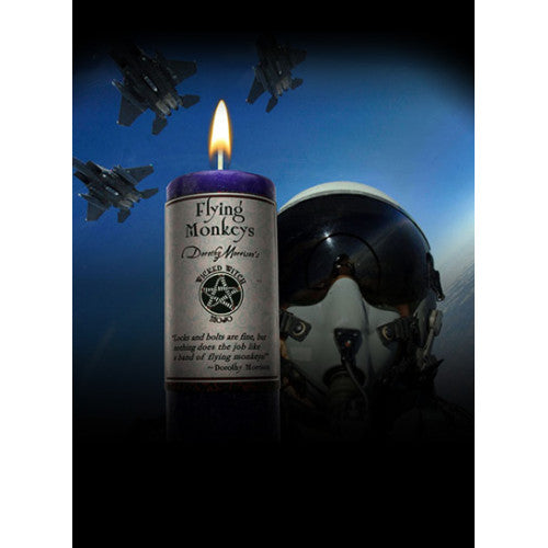 Flying Monkeys candle