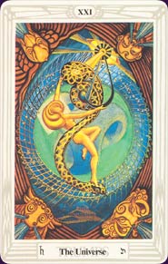 Crowley Thoth Tarot Deck Small