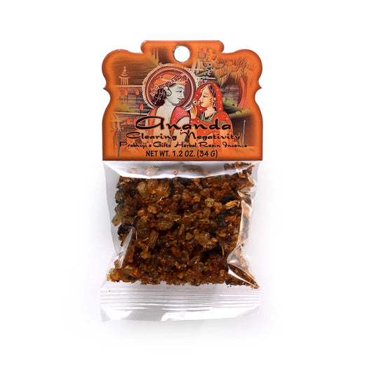 Ananda Resin Incense- Clearing Negativity