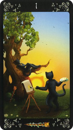 Black Cats Tarot Deck