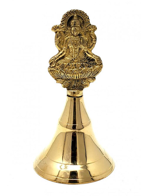 Laxmi Brass Bell 4" High