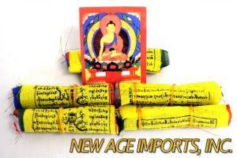 Tibetan Prayer Flag 2.5x3"L - 10 flags/ Roll