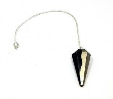 Pyrite Gemstone Pendulum