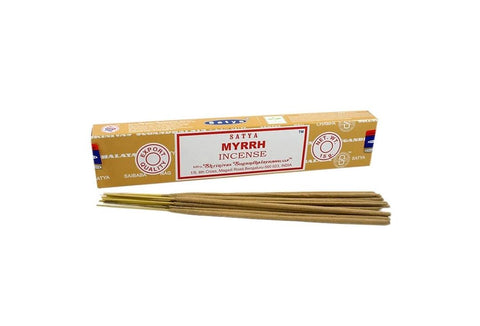Myrrh Satya Nag Champa Incense Sticks