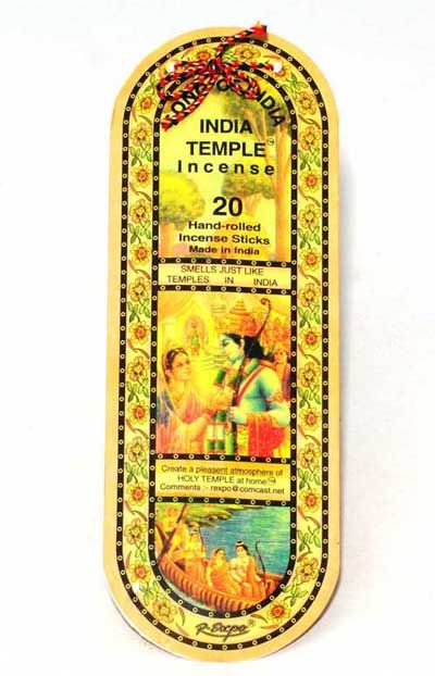 Song Of India - India Temple Incense 25 g