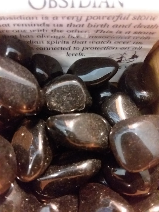 Apache Tear Obsidian