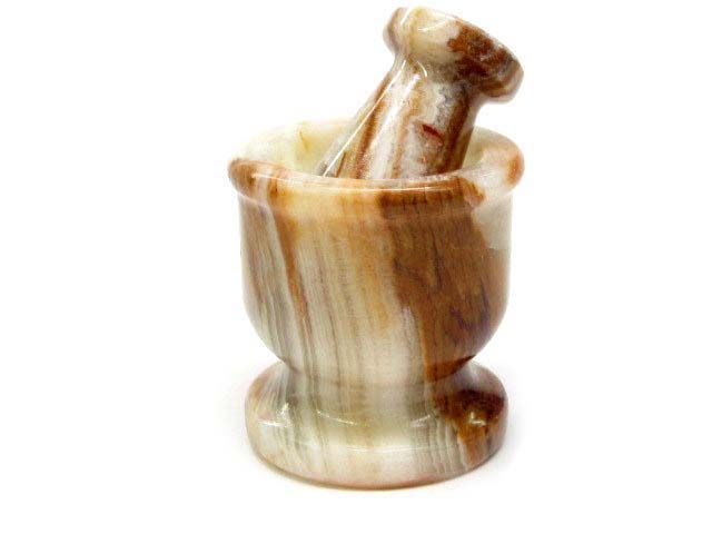 Onyx Mortar and Pestle