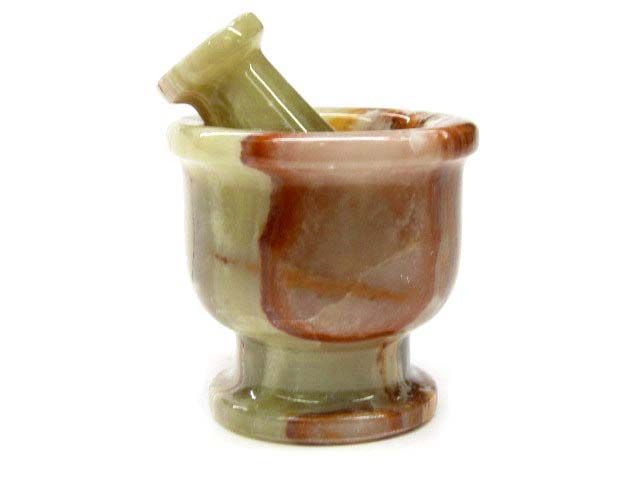 Onyx Mortar and Pestle
