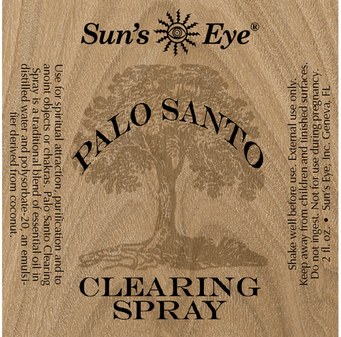 Palo Santo Clearing Spray