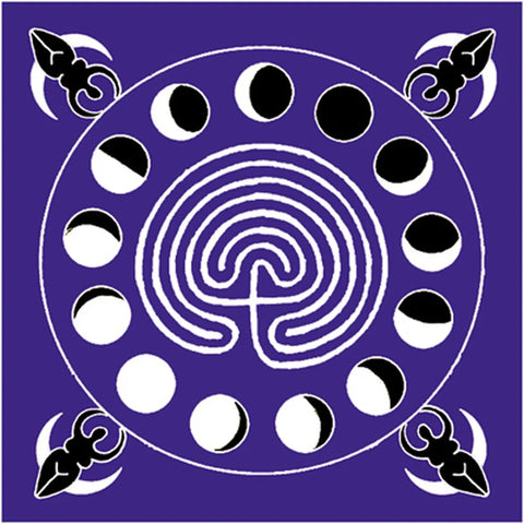 Labyrinth Goddess Altar Cloth