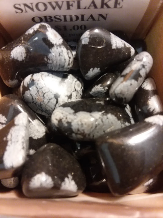 Snowflake Obsidian