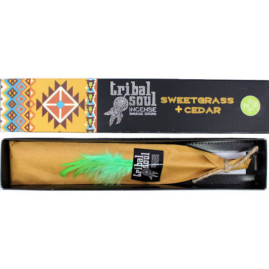 Tribal Soul Sweetgrass & Cedar Incense