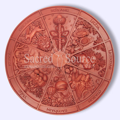 Wheel of the Year Plaque